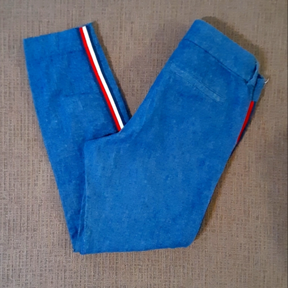 SZ 2 OLD NAVY PIXIE ANKLE SKINNY LEG DENIM PANTS